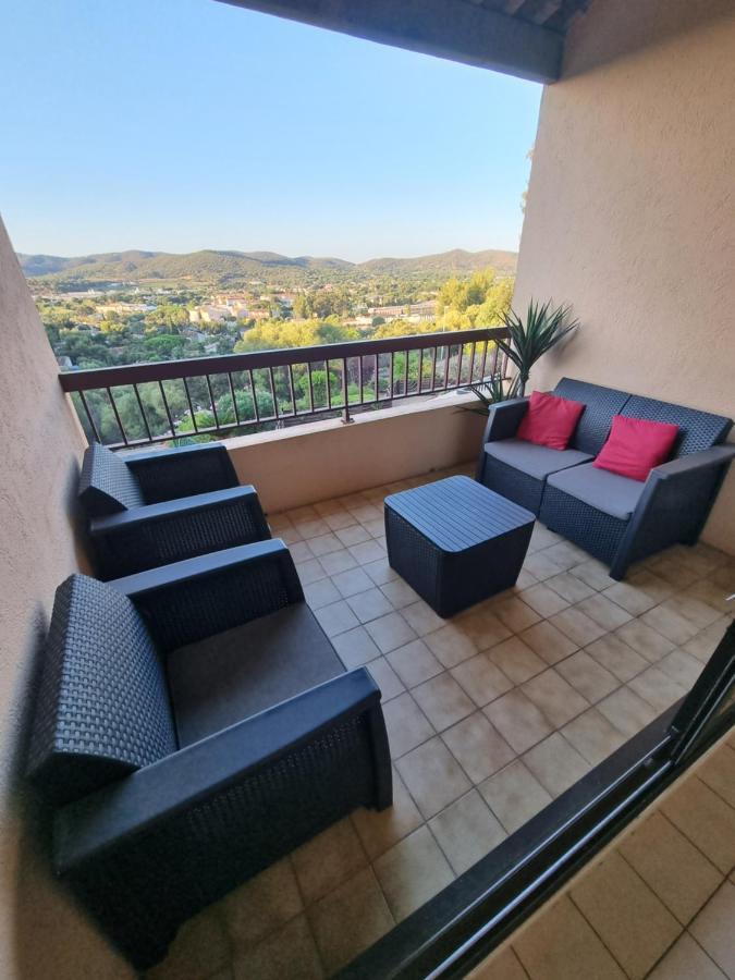 Apartmán Les Terrasses Bormes-les-Mimosas Exteriér fotografie
