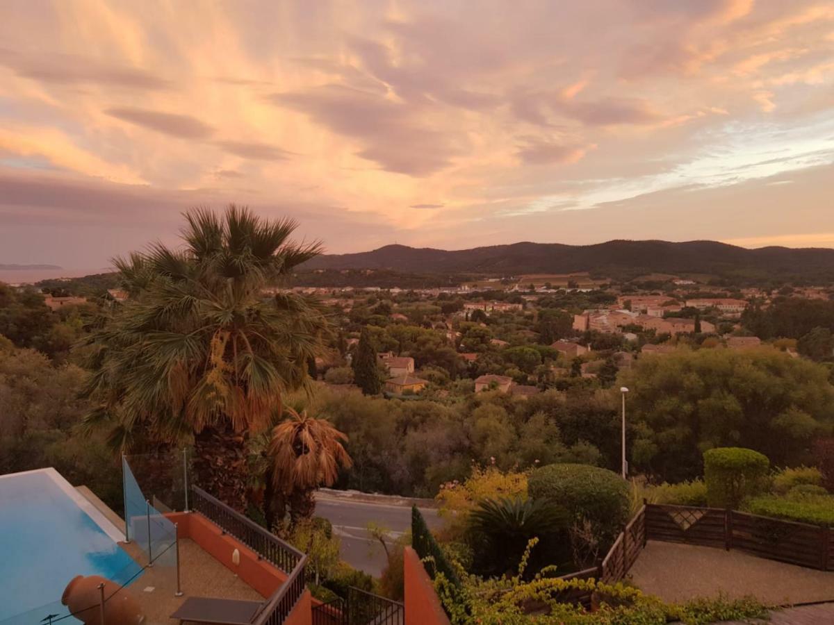 Apartmán Les Terrasses Bormes-les-Mimosas Exteriér fotografie